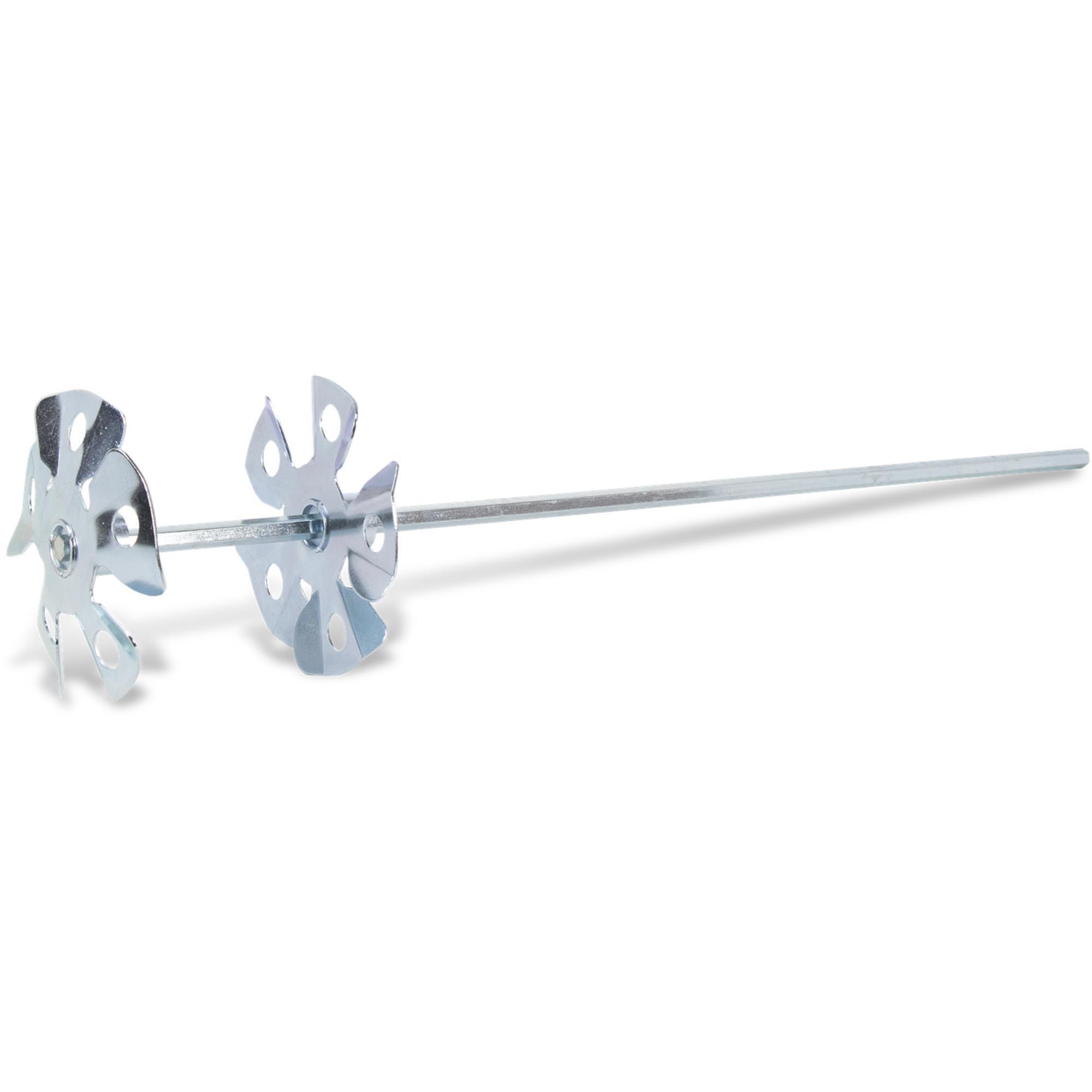 Wal-Board Power Mixer — 5in. Adjustable Wheels, Heavy Plated Steel, Model# 081-001